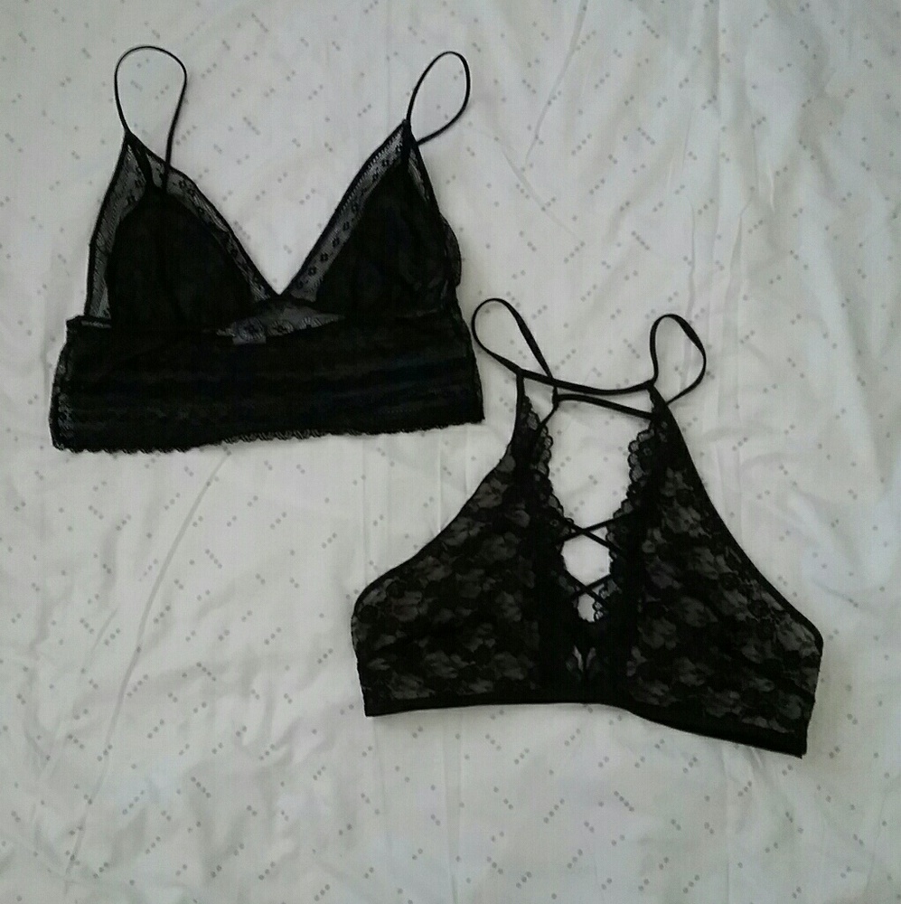2 Lace Bralettes for ONLY $10 OR LESS